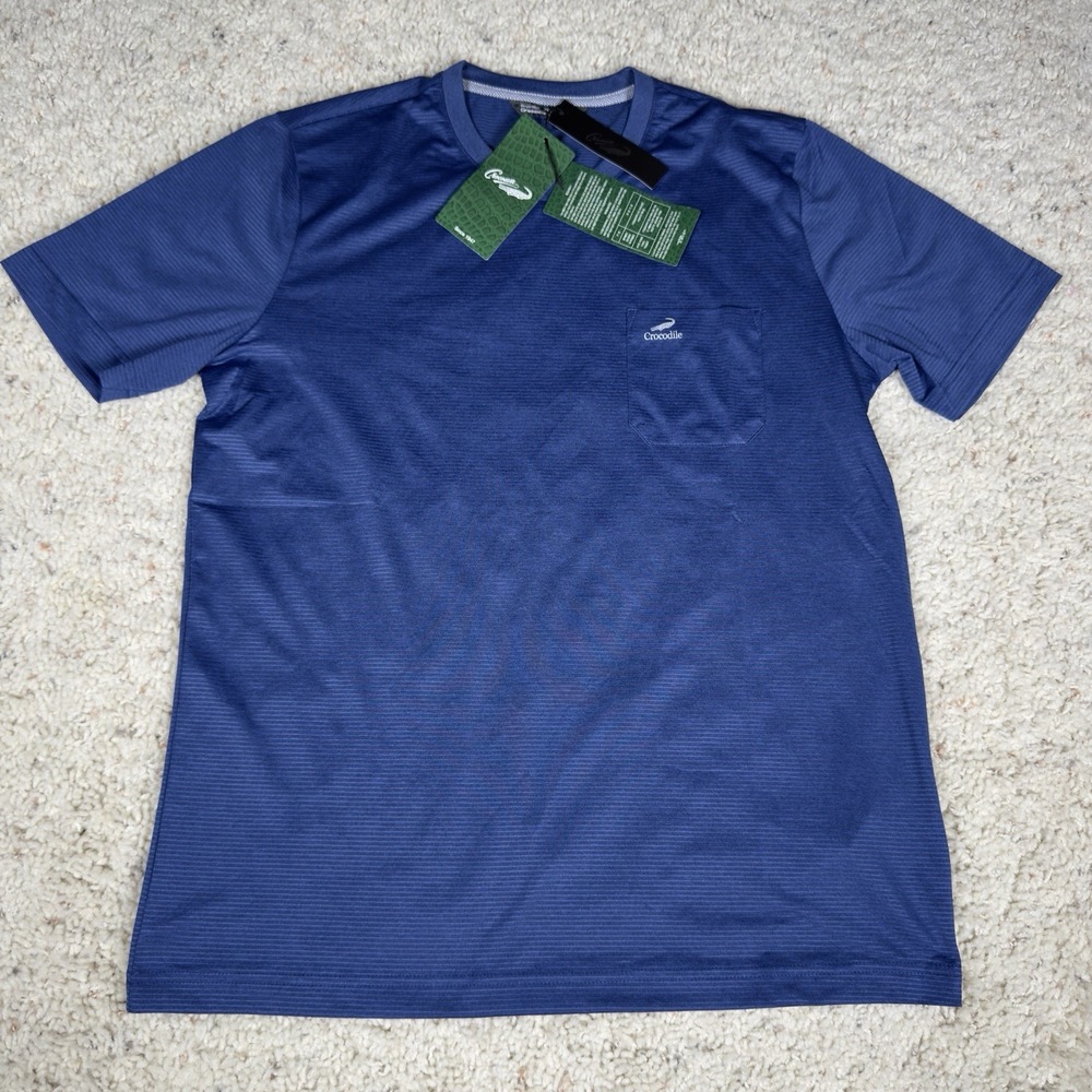 NWT Crocodile‎ Men's Blue T-shirt